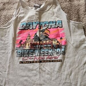 Harley-Davidson White Daytona Tank Top